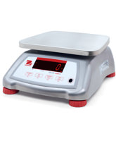 Balance tanche en inox (IP68) avec double cran et capteur IR: Ohaus Valor 4000XW
