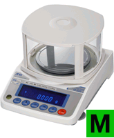 Balance de prcision homologue et vrifie avec calibrage interne et interface RS-232 (Classe II): A&D FZ-i-EC | balance laboratoire