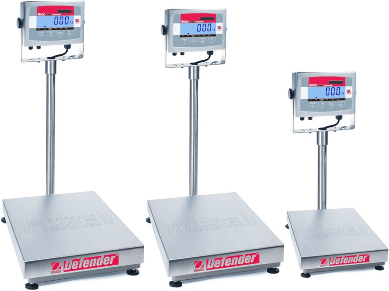 Balance professionnelle industrielle Defender 3000 Standard OHAUS  disponible sur Chr Restauration