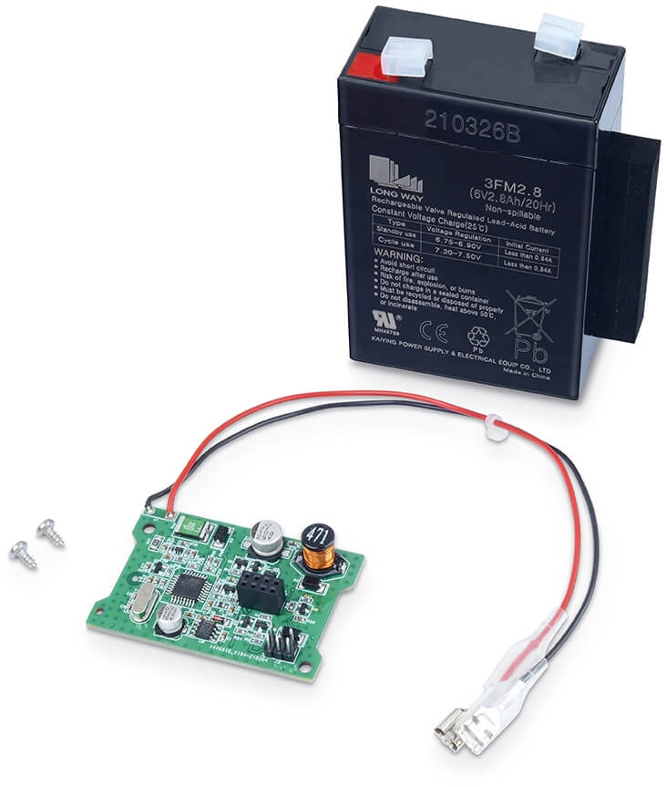 Carte d'extension optionnelle avec batterie pour la balance plate-forme Ohaus Defender 3000 Standard