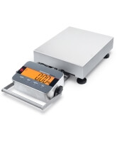 Balance plate-forme tout inox (IP66) avec indicateur frontal et poigne: Ohaus Defender 3000 Washdown Low Profile