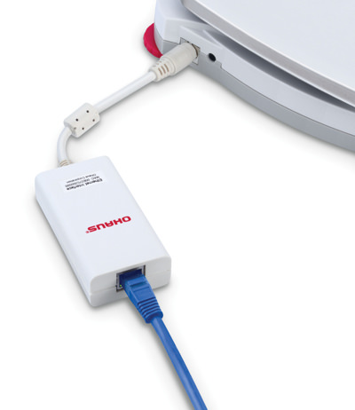 Interface Ethernet en option balance Ohaus Scout STX