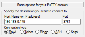 Ethernet Raw TCP avec balance Ohaus