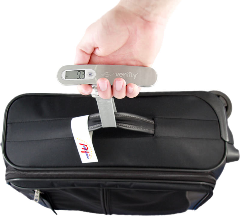Pse-bagage MyWeigh verifly avec valise