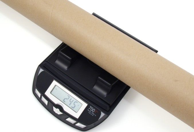 Pse-lettre MyWeigh 7001DX image 3: pesage tubes de carton