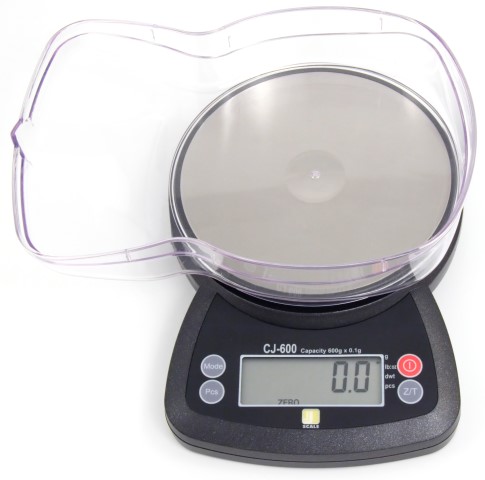 Balance de table JScale CJ-600 / CJ-4000 avec rcipient de pese