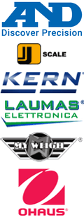 Balances A&D, JScale, Kern, Laumas, MyWeigh, Ohaus, Satrue